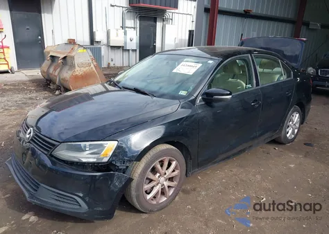 2011 Volkswagen Jetta 2.5L Se из США, поврежденный, VIN 3VWDX7AJ6BM026659
